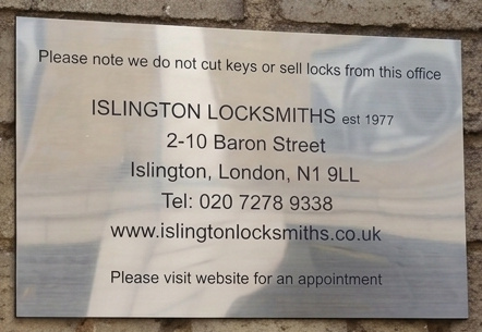 Islington Locksmiths serving the local community since 1977